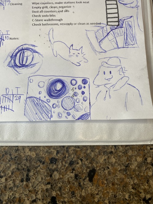 Work Doodles Cause Im A Hard Working Man Now