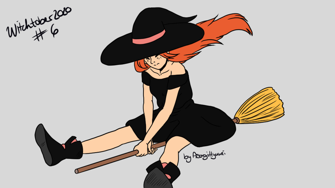 Witchtober 2020 #6 Besen / Broom