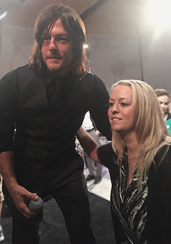 reedusnorman:  Behind the scenes with Norman Reedus on Inside The Actors Studio (via)