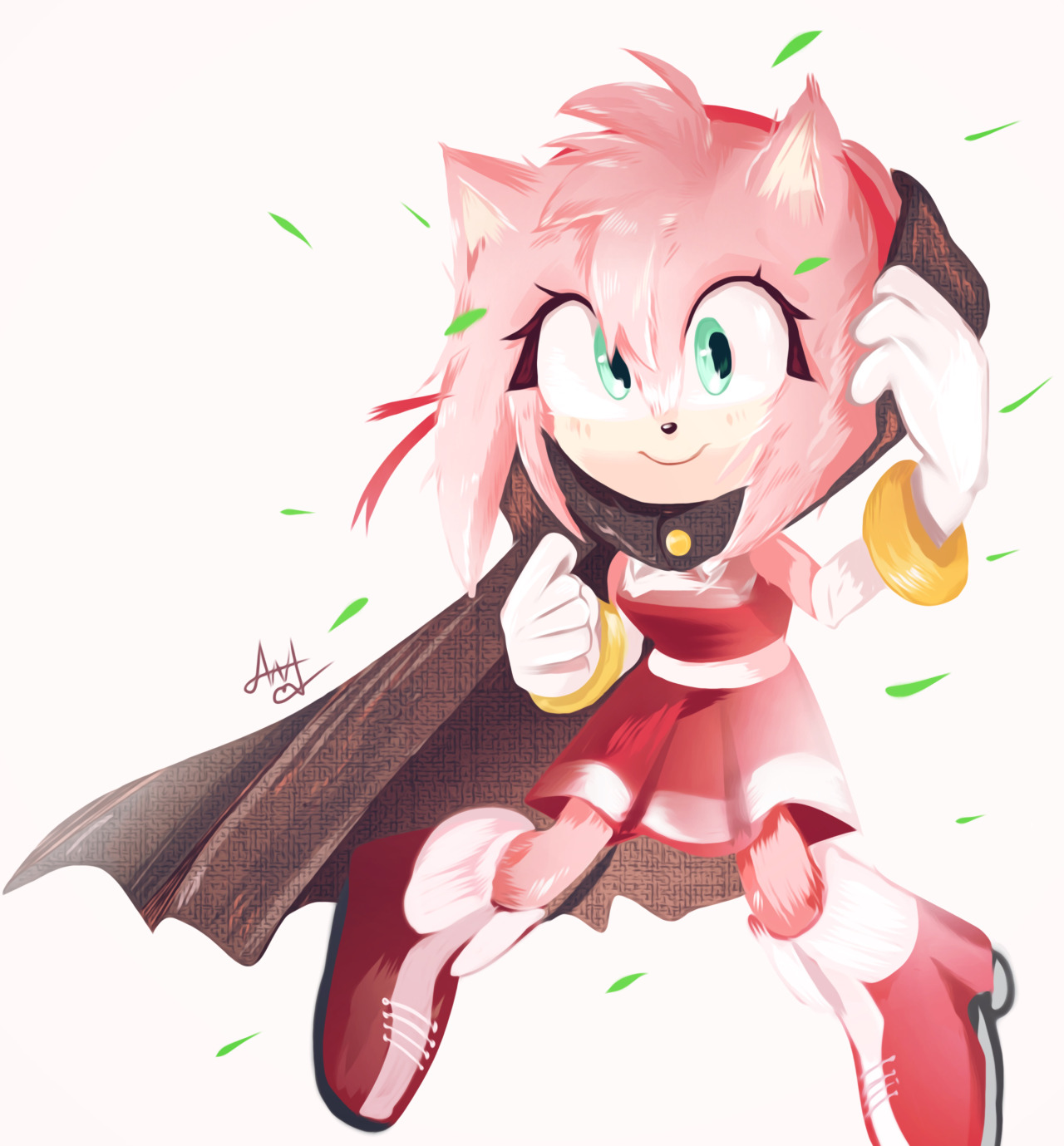 SONIC 3 HYPE — Another Wip of what I think Amy will look like in