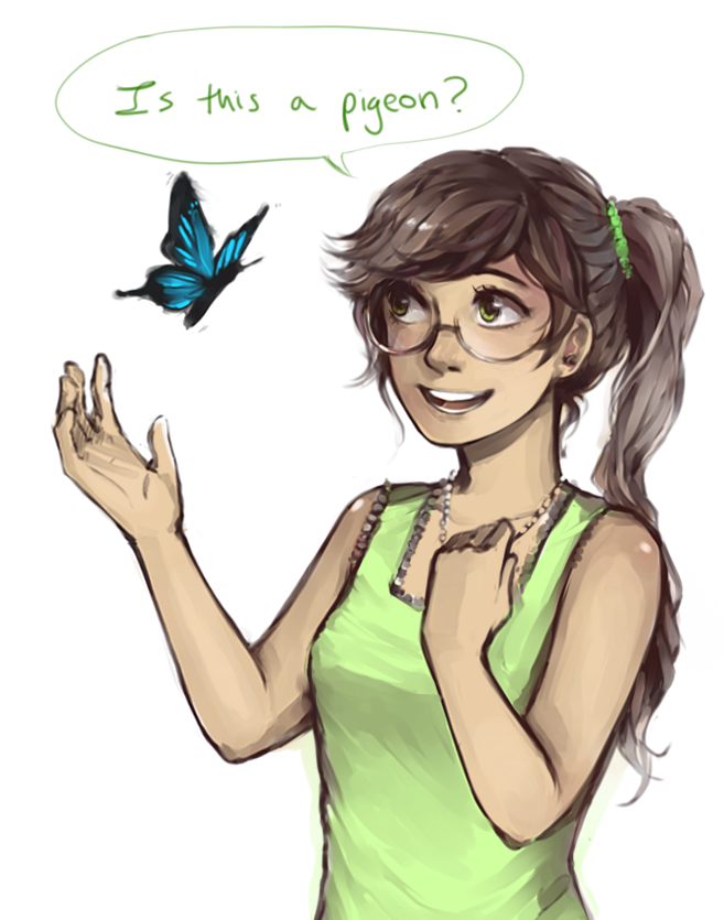 cheese3d:
“ AU where jade’s never seen a butterfly because her grandpa blew up every single fucking one he saw
”