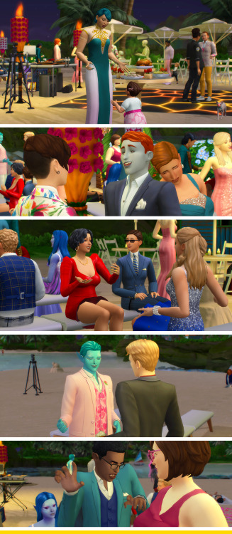 just a few pics from the wedding :^) i love to watch sims mingling with each other