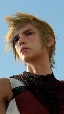 ipromptography:  prompto looks so good in