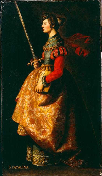 xiuxiueig:Santa CaterinaFrancisco de Zurbarán (1598-1664)