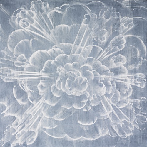 thunderstruck9:  Gary Simmons (American, b. 1964), Boombastic, 1996. Chalk and gesso on linen mounted on board, 183.5 x 183.5 cm. 