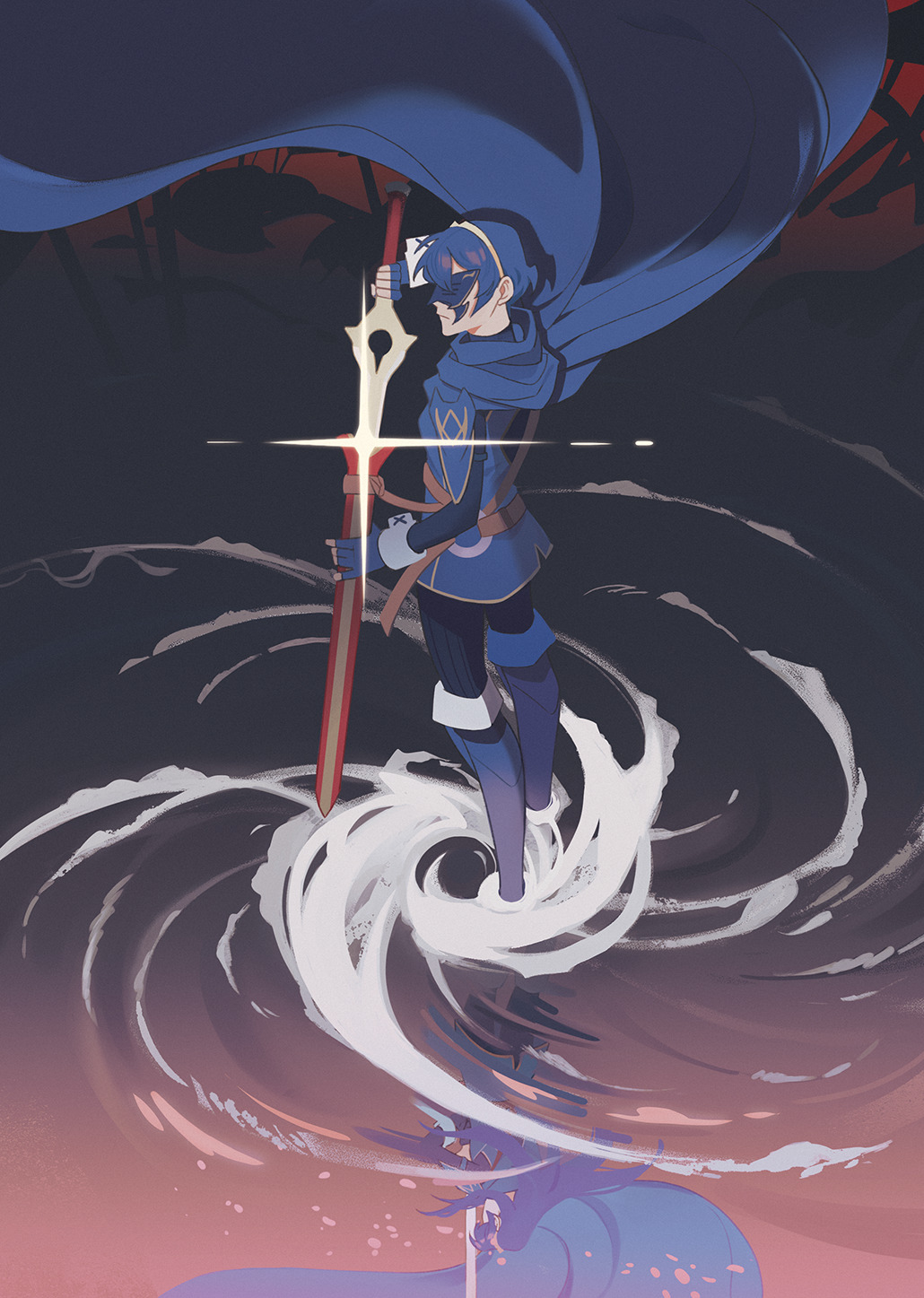Endless Sea — Entry for a Lucina zine from last year; I'm still