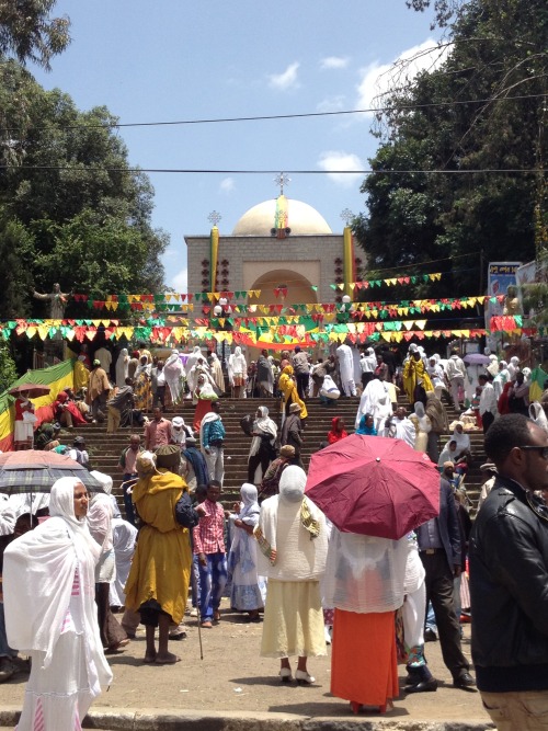 Happy Meskel! Ethiopians today celebrate Meskel or “The Finding of the True Cross”. The story goes t