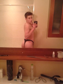 nicethongbro:  &ldquo;my boyfriend loves it when he sees me in this thong.&rdquo;  He and I have that much in common