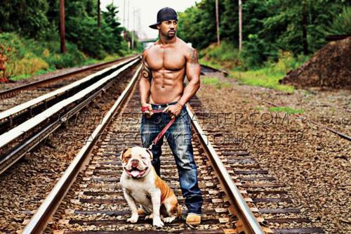 genesis950:  Hot guys & dogs   Hot guys & dogs