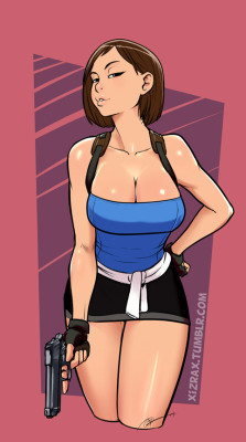 xizrax: a Jill Valentine…that i did back on Valentines day….i have a big backlog 