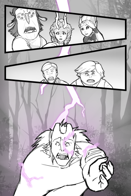kriits: squabasaurus: A re-imagined version of THAT scene from the Wizards finale.I did not draw a s