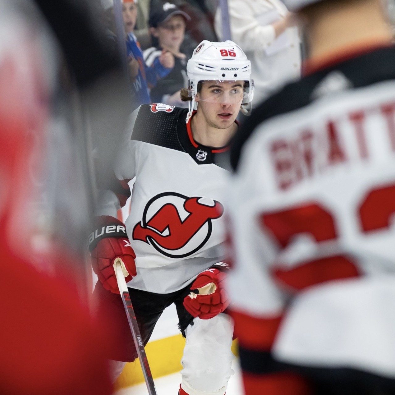 Quinn and Jack Hughes have a painting bet for Canucks/Devils game