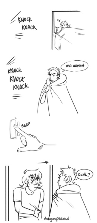 dragonpeanut:  long time no klance