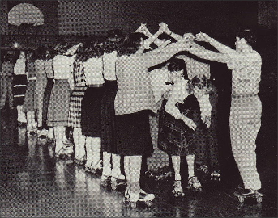 imperialgoogie:  1950sunlimited:  Rollerskating Rollerskating on a Saturday night