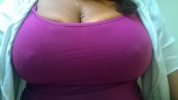 blacktittytuesday:  cocodynamite: I’m not sure who comes up with these days, but for someone with my…characteristics, not to participate in something called black titty tuesday would be a sin as well as a shame.   It was cold that day y'all.    Black