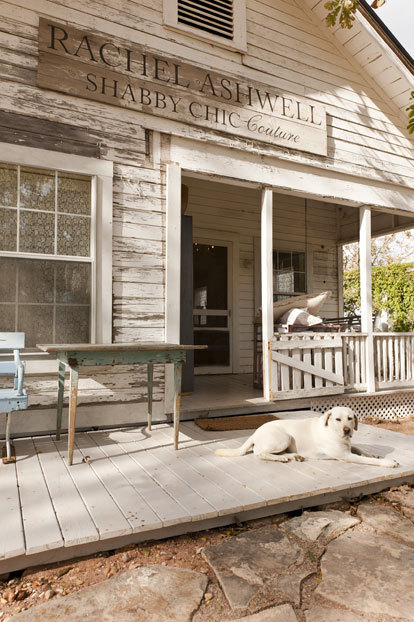 {This is Rachel Ashwell’s bed and breakfast/ranch called The Prairie, decorated in her signatu