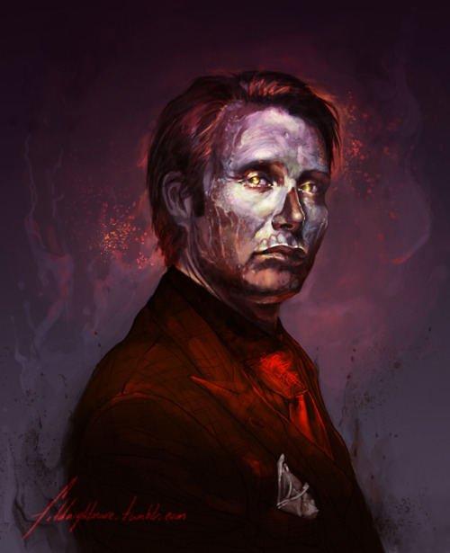 nbchannibal:  fetalnightmare:    ’ Killing must feel good to God too, he does it all the time, and are we not created in his image?’ ~Hannibal  LOOK ITS SATAN   MAKE IT STOP