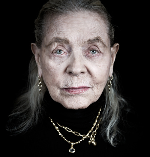 I think your whole life shows in your face and you should be proud of that. Lauren Bacall, 1924-2014