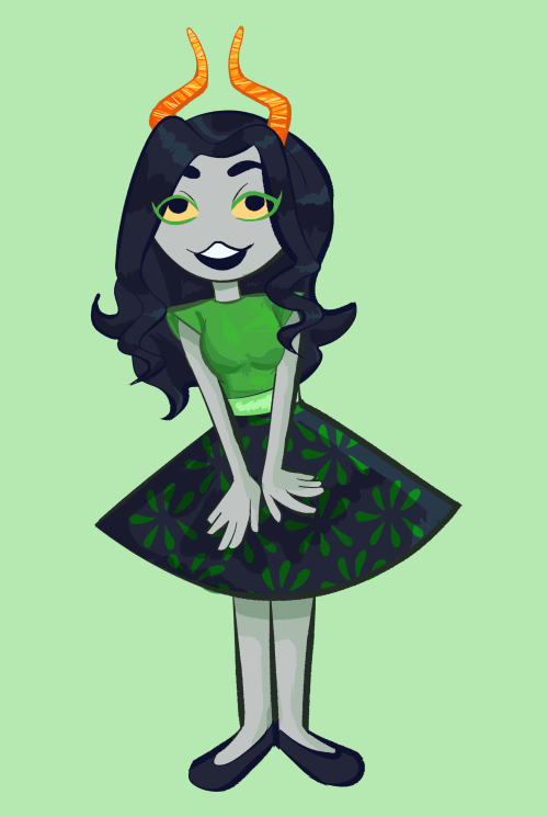 One of my fantrolls, Genviv, looking cute