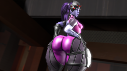 shokksfm:  Bigger butt. Will probably do some weird things with her and I dunno.. someone else.Will I release her?[Maybe, I wanna have the head parts be hideable via bodygroups for you weirdos to stick whatever head you want on the body, and also removing