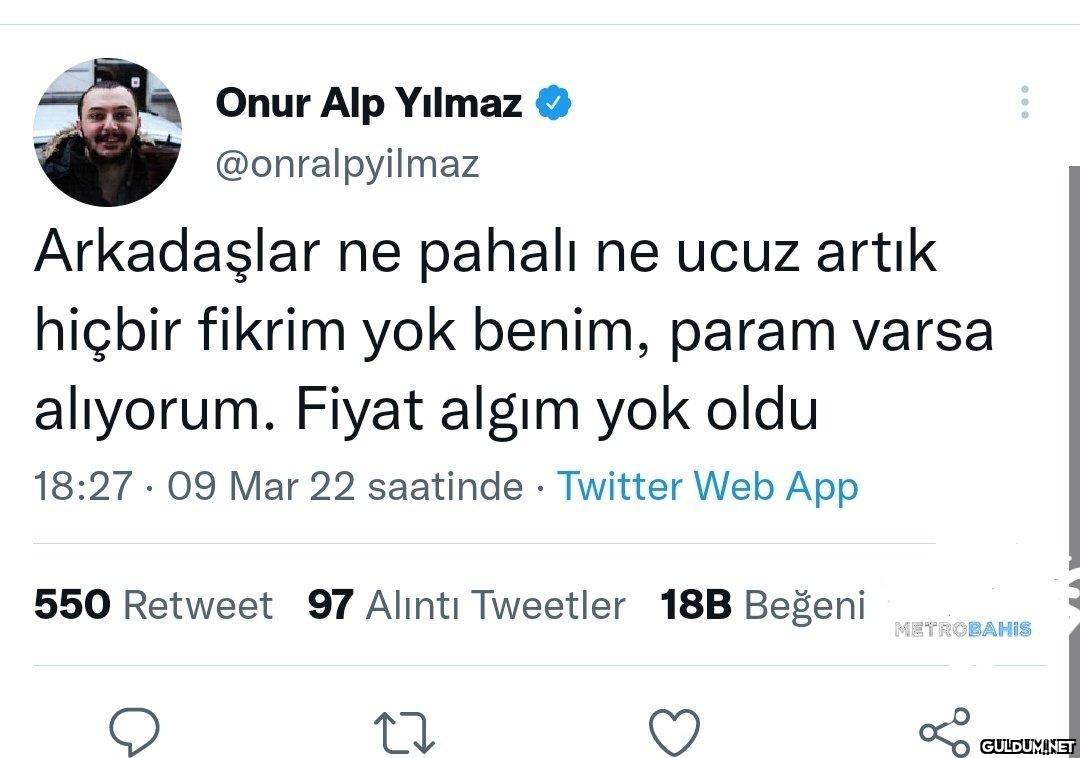 Onur Alp Yılmaz...