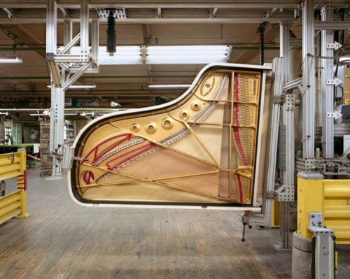 official-mellophone: asylum-art-2: Making Steinway  Architectural photographer Christopher Payn