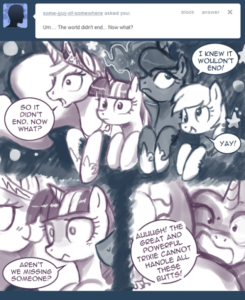 askprincessmolestia:  Ask Princess Molestia #265 “The castle gets very busy at this time of year so please be patient.” ~ PM  xD