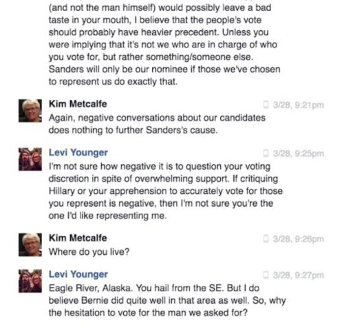 winjennster:teachers4bernie:A Bernie Sanders Supporter Confronted a Superdelegate — Then Leaked Thei