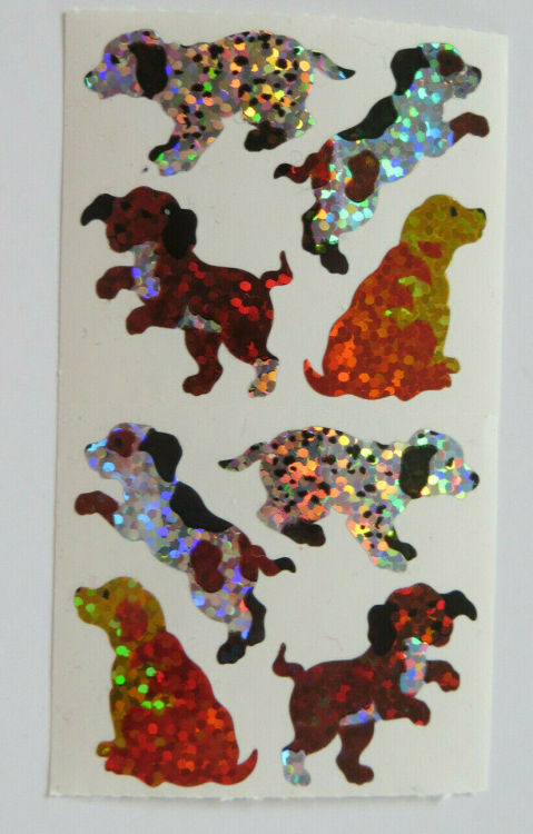 hambly glitter stickers