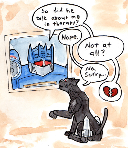 thistlebot:  “Does he seem to miss me even a little??” “No, I think he’s moved on…” Pretty sure this is the actual reason why Ravage has infiltrated the LL…