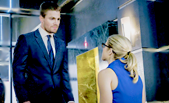 oliver-and-felicity:  Promotiional stills of Oliver Queen and Felicity Smoak in Arrow 4.12 ‘Unchained’