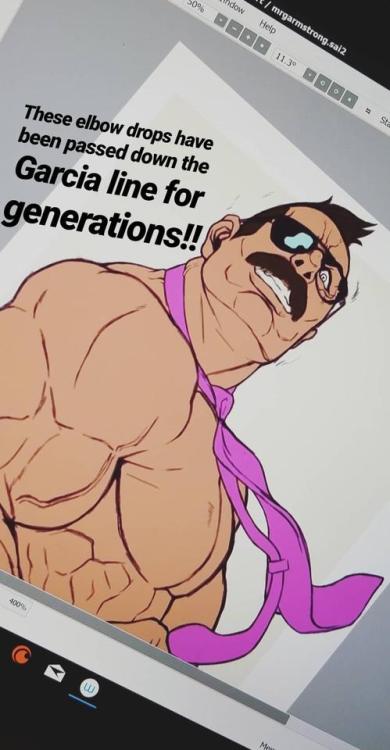 O.K. KO! Let’s Be Anime! Part V, Mr. Gar! Hero of Heroes!! Unabashedly taken from my insta sto