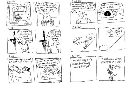 I missed Hourly Comics Day this year but I never posted last year’s so&hellip;. here’s my hourly com