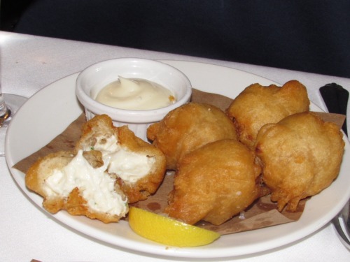 Blue Crab Beignets from La Petite Grocery in New Orleans http://www.lapetitegrocery.com ORIGINAL PIC