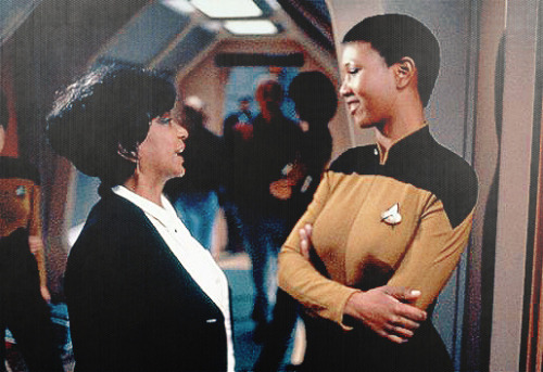 science-officer-spock: The first female African-American to reach outer space, Mae Jemison, would sp