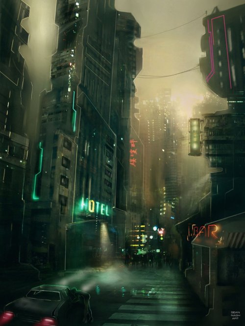 narcodigitalhedonist:  Cyber City by =SeanNash 