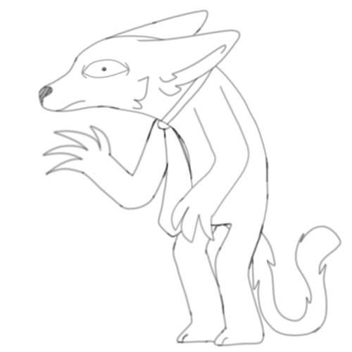 I Had To Draw Charlie In One Of Those Stupid Alpha Wolf Shirts. I Had To Im Sorry (im Not)