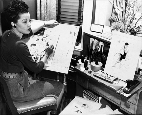 Porn Pics superheroesincolor:Jackie Ormes (1911-1985)