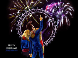 kelkat9:  Happy New Year - Doctor Who by ~aimeekitty 