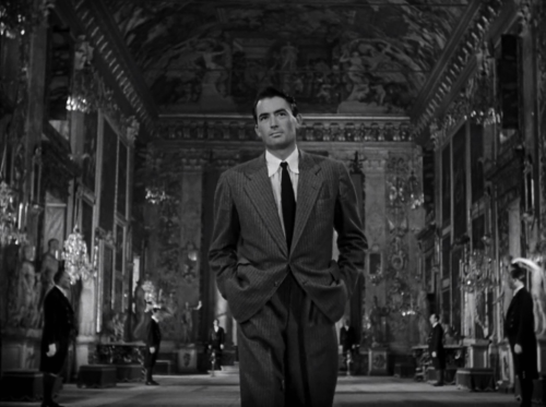 hardcore-park0ur:Gregory Peck in Roman Holiday