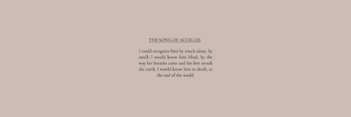 stuffheader:the song of achilles headers