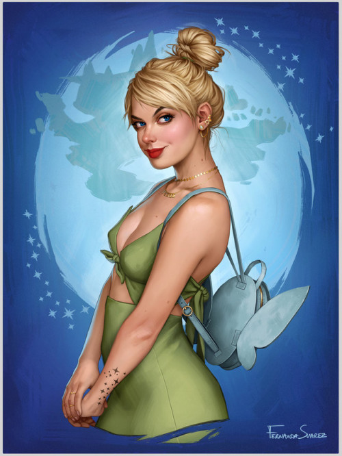 Modern Tinkerbell by Fernanda Suarez