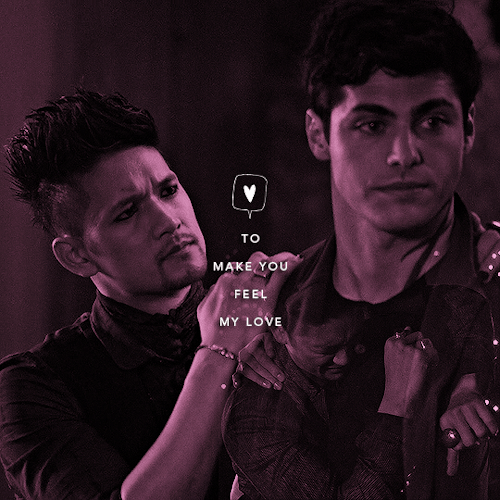 magnusedom: MALEC + MAKE YOU FEEL MY LOVE(valentine’s day set requested by anonymous)