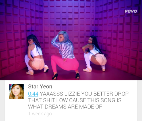thesejulez:  LMFAO saw this comment on youtube. I died.