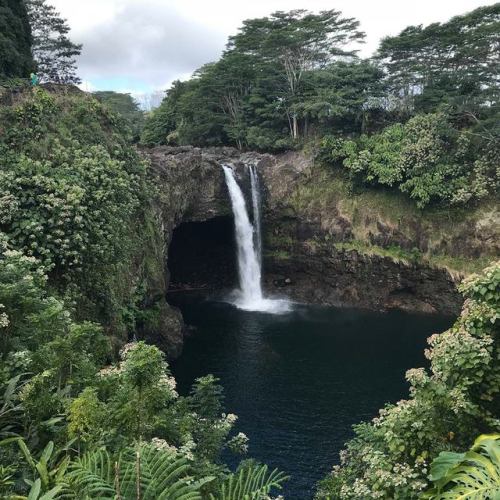 sukcish:Rainbow Falls, Hilo, HawaiʻiI took this while on my trip to Hawai’i with my boyfriend. I can