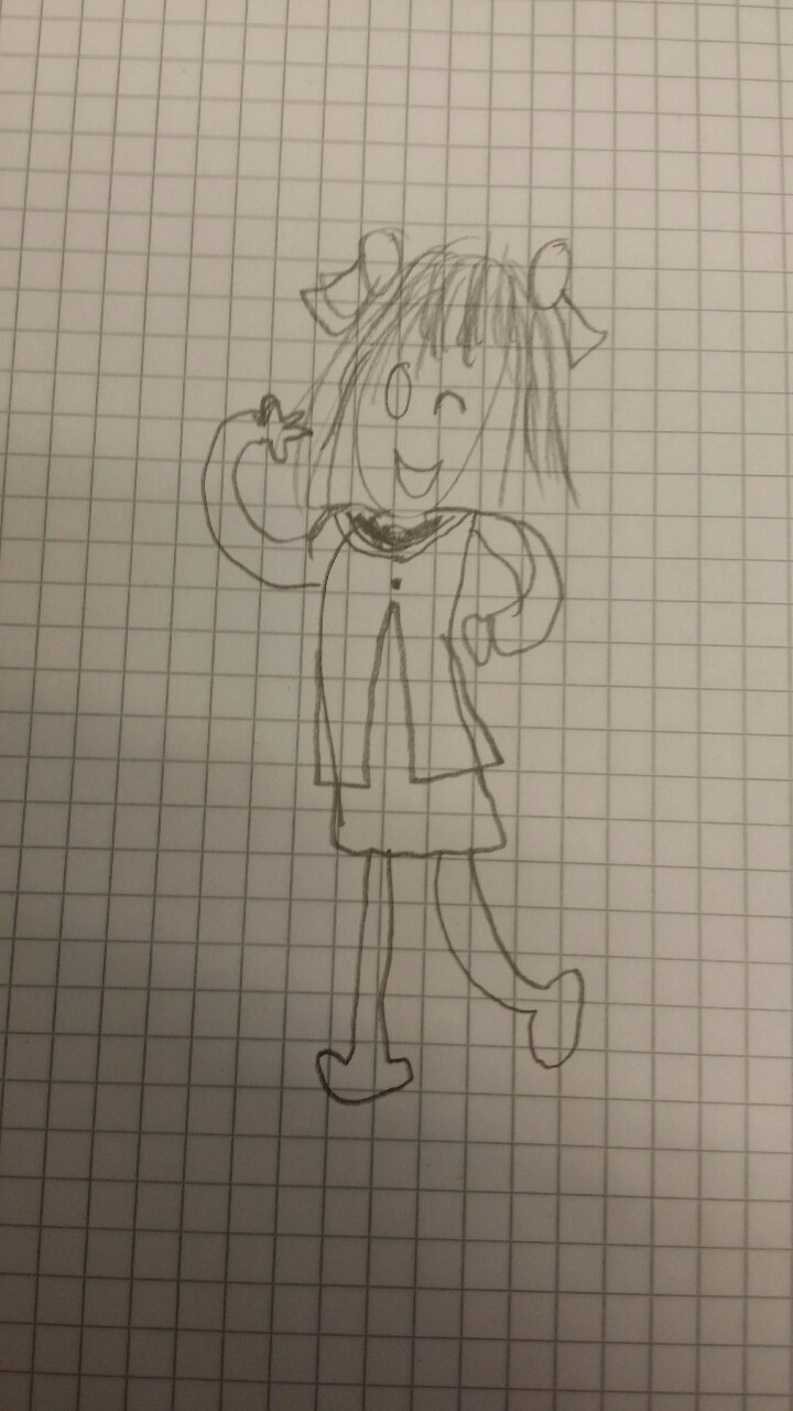 multibro:  @ragawa wanted me to draw someone from Yuruyuri. I tried.  Also drew Agawas