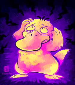 Chunochousen:  054 Psyduck At Some Point In My Life, Drawing Psyduck Became Remarkably