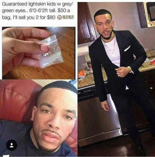 thaunderground:  onn-melancholy-hill:  rudegyalchina:  gabzillatheillestandrealest:  blackgirlsreverything:  ewww  He needs to go the fuck away. That shit is nasty. And it needs to be properly frozen. GET OUT.  Colourism and European beauty standards