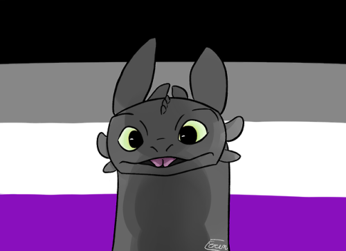 erensilverlink:HAPPY PRIDE EVERYONE! Adorable toothless for pride month. I’m sorry I didn’t add more