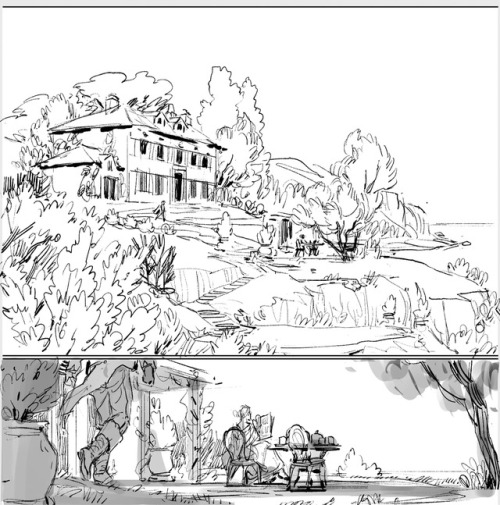 From DELILAH DIRK AND THE PILLARS OF HERCULES, book three in the series: a sunny Mediterranean home 